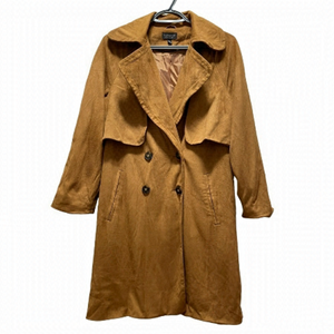 NWOT Topshop Velvet Trendy Coat size US 4